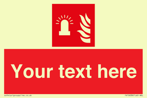 Custom Fire: Fire alarm flashing light